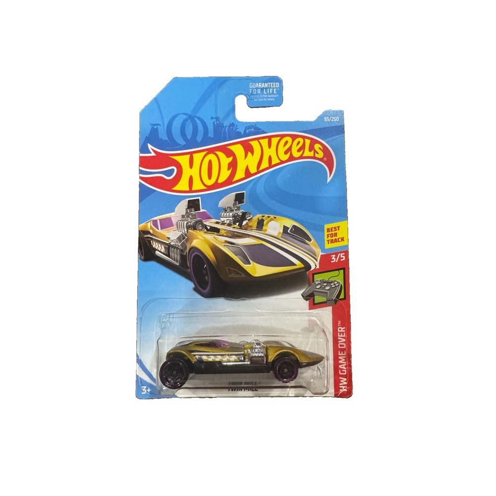 2019 Hot Wheels Twin Mill Treasure Hunt HW Game Over 3/5 FYF95 Gold